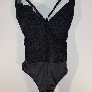 Black Lace Body suit